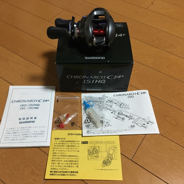 SHIMANO(シマノ)のシマノ クロナーク c14 151HG スポーツ/アウトドアのフィッシング(リール)の商品写真