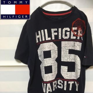 トミーヒルフィガー(TOMMY HILFIGER)の【商品名】　 【90s】トミーヒルフィガーデカプリントTシャツ ゆるダボ(Tシャツ/カットソー(半袖/袖なし))