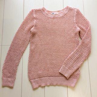 エイチアンドエム(H&M)のH&M ラメニット/150(ニット)