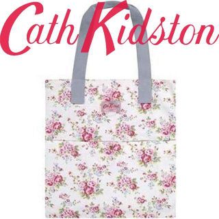 キャスキッドソン(Cath Kidston)の新品 キャスキッドソン ウオッシュドトート スプレーフラワーホワイト(トートバッグ)