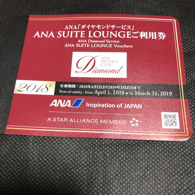 ANAスイートラウンジ利用券2枚セット チケットの施設利用券(その他)の商品写真