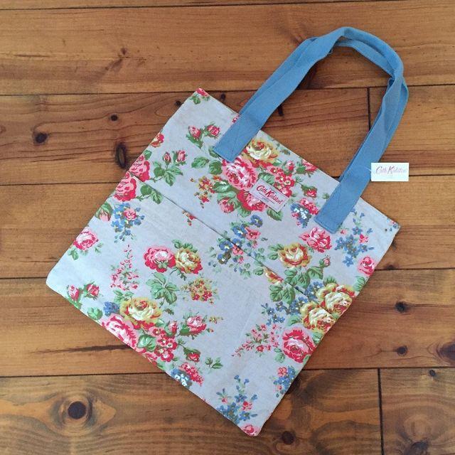 Cath Kidston(キャスキッドソン)の新品 キャスキッドソン ウオッシュドトート チズイックフラワーピンク レディースのバッグ(トートバッグ)の商品写真