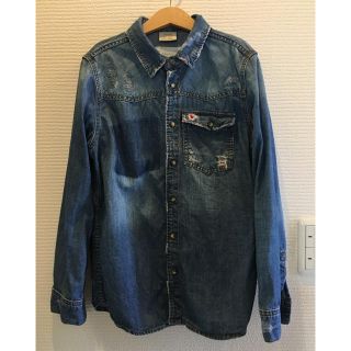 ザラキッズ(ZARA KIDS)のにっちゃん様ご専用 ZARA KIDS デニムシャツ(ブラウス)