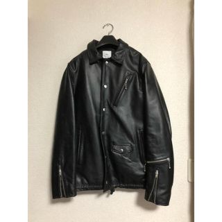 ダブルタップス(W)taps)のライジー RISEY ライダース コーチjkt L カウレザー wtaps(ライダースジャケット)