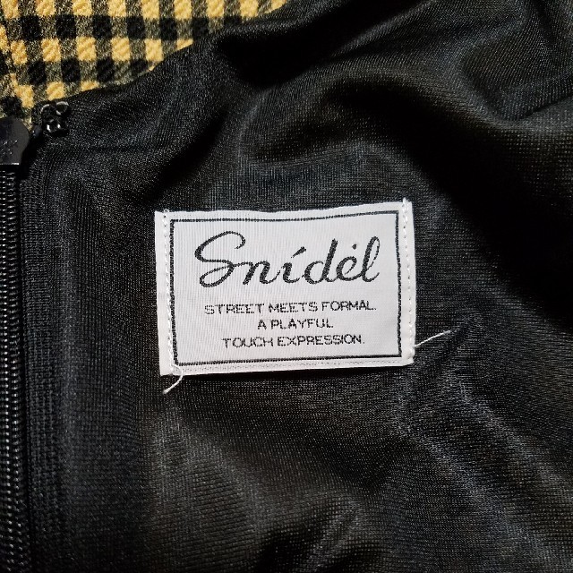 SNIDEL(スナイデル)のSnidel★チェックワンピ レディースのワンピース(ミニワンピース)の商品写真