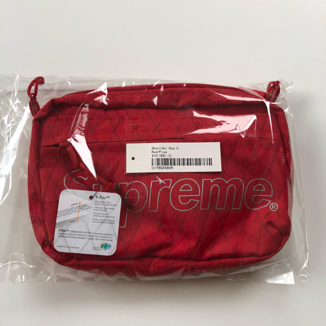 【即発送】supreme 18aw shoulder bag  赤  RED