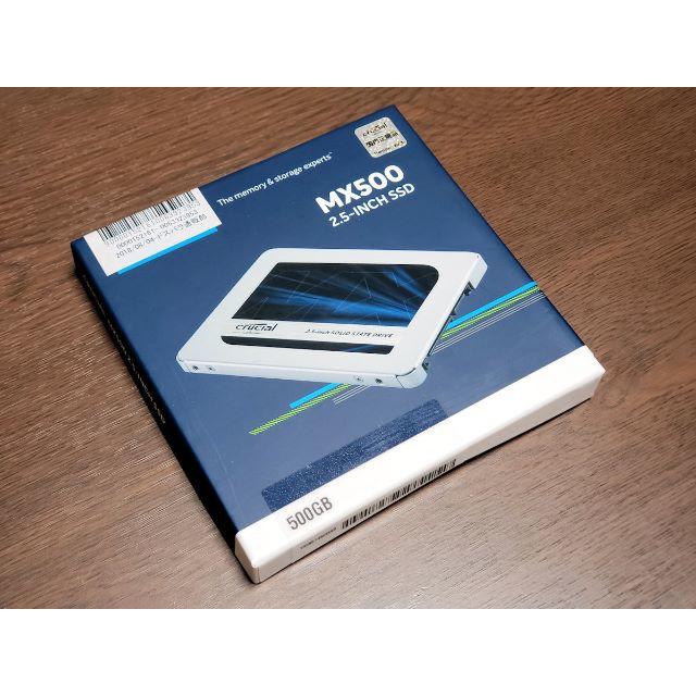 【新品】Crucial SSD 500GB  CT500MX500SSD1