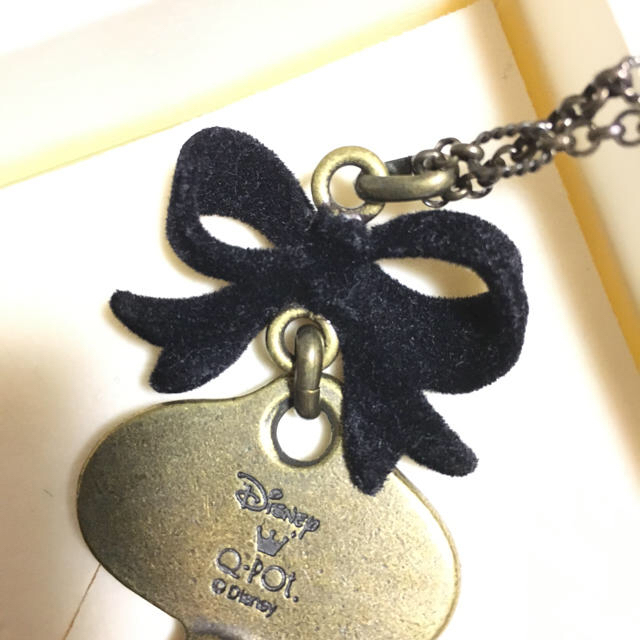 黒 桜古典 Q-pot Disney 不思議の国のアリス ネックレス ハロウィン