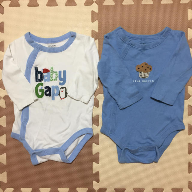 babyGAP(ベビーギャップ)のgap＊3点セット キッズ/ベビー/マタニティのベビー服(~85cm)(ロンパース)の商品写真