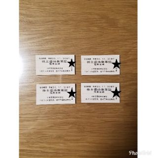 小田急　株主優待　乗車証(鉄道乗車券)