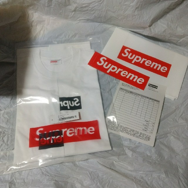 Supreme x コムデギャルソン18AW BOXロゴTee CDG Tシャツ