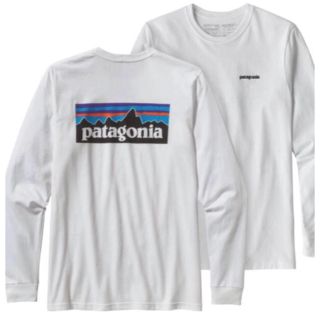 パタゴニア(patagonia)のパタゴニア ロンt m ホワイト(Tシャツ(長袖/七分))