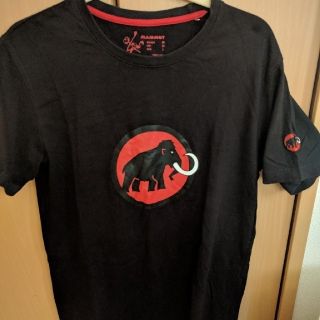 マムート(Mammut)のマムートTシャツ黒色　メンズ:アジアL(Tシャツ/カットソー(半袖/袖なし))