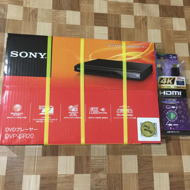 ソニー SONY DVDプレーヤー ブラック DVP-SR20 BC