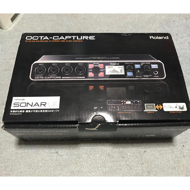 bdr様専用】Roland OCTA-CAPTURE オーディオインターフェースのサムネイル