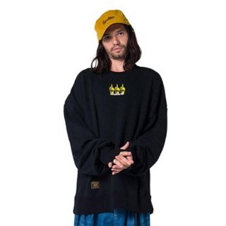 グラム(glamb)の完売サイズ◇新品未開封◇glamb Middle finger sweat(スウェット)