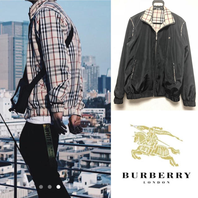 BURBERRY(バーバリー)のBurberry リバーシブル ジャケット メンズのジャケット/アウター(ブルゾン)の商品写真