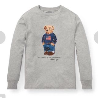 ポロラルフローレン(POLO RALPH LAUREN)の☆新品☆ ラルフローレン ポロベア  今期コレクション コットン Tシャツ 長袖(Tシャツ/カットソー(七分/長袖))