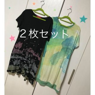 グラニフ(Design Tshirts Store graniph)のグラニフ  ワンピース  ２枚セット(ミニワンピース)