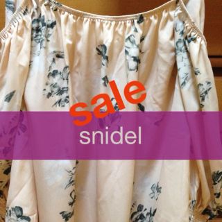 スナイデル(SNIDEL)のゆかねぇ様専用🌟snidel🌟(シャツ/ブラウス(半袖/袖なし))