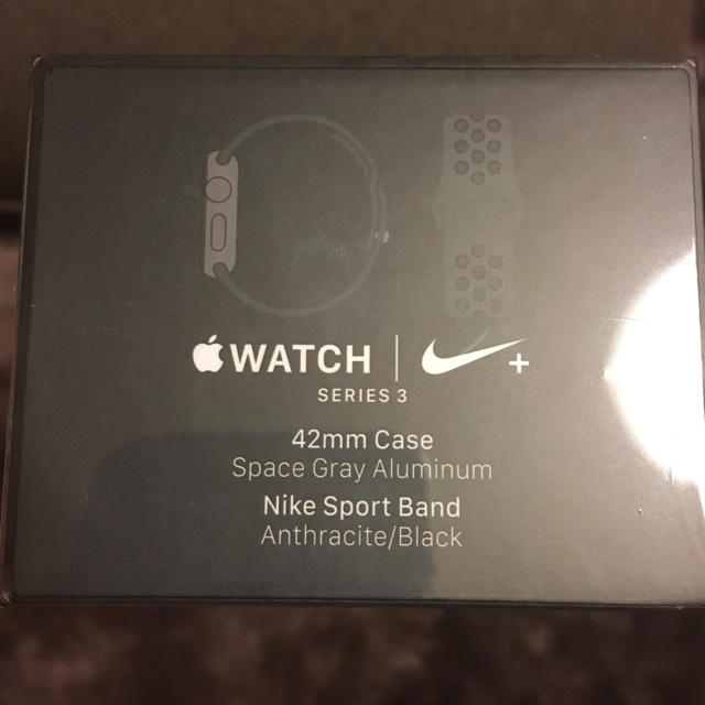 NIKE(ナイキ)の【新品】Apple Watch アップルウォッチ ナイキ＋シリーズ3 メンズの時計(腕時計(デジタル))の商品写真