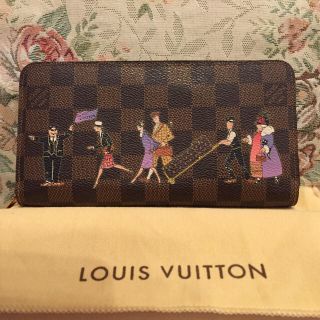 ルイヴィトン(LOUIS VUITTON)の💝LOUIS VUITTON ダミエ 限定 ジッピーウォーレット💝(財布)