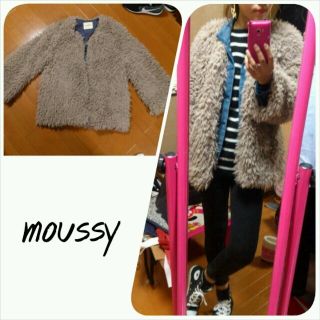 マウジー(moussy)のMOUSSY♡ファーコート(毛皮/ファーコート)