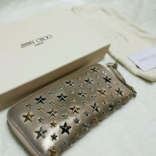 ジミーチュウ(JIMMY CHOO)のJIMMY CHOO★スタッズ長財布(財布)