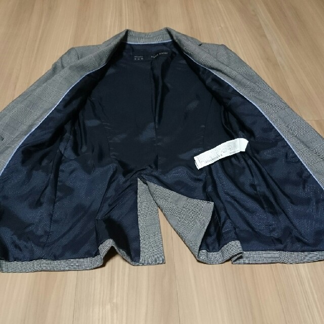 ZARA(ザラ)のグレンチェックジャケット レディースのジャケット/アウター(テーラードジャケット)の商品写真
