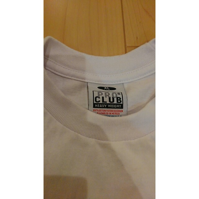 PRO CLUB 無地　ホワイト　XL メンズのトップス(Tシャツ/カットソー(半袖/袖なし))の商品写真