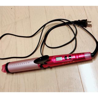 テスコム(TESCOM)のtescom マイナスイオン2way スチーム ヘアアイロン  ピンク(ヘアアイロン)