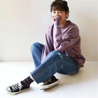 トゥデイフル(TODAYFUL)のtodayful  Boyfriend Raglan Sweat  スエット(トレーナー/スウェット)