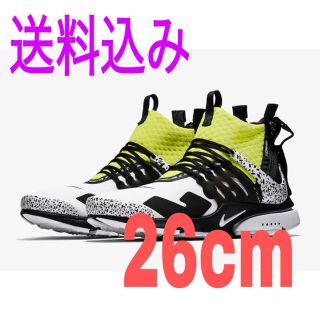 ナイキ(NIKE)のNIKE AIR PRESTO MID ACRONYM26cm 定価より安い！(スニーカー)