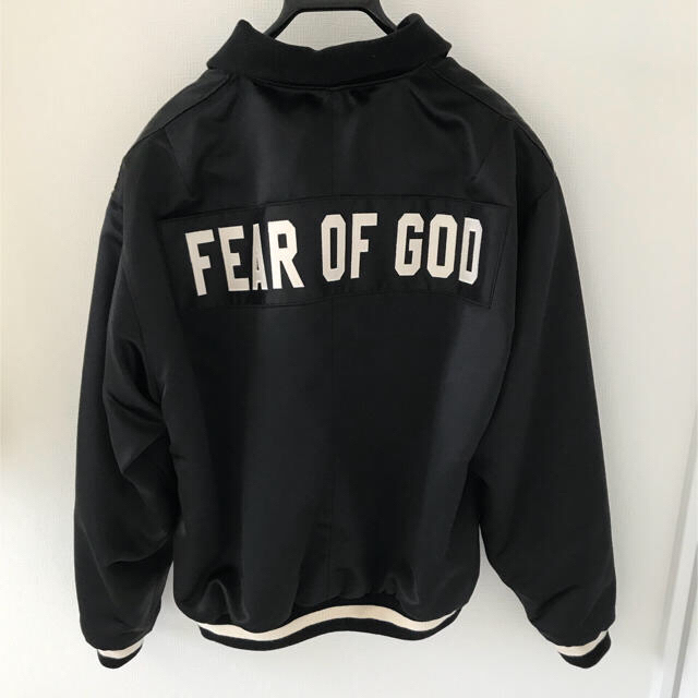 FEAR OF GODのパックロゴハーフジップジャケット
