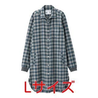 キムジョーンズ(KIM JONES)のGU KIM JONES キムジョーンズ フランネルチェックロングシャツ L(シャツ)