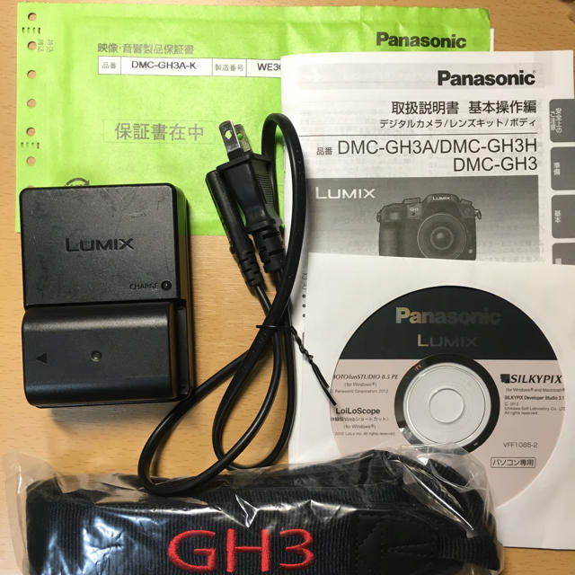 Lumix DMC-GH3 ボディ 美品 純正バッテリーほか付属品完備 - www ...