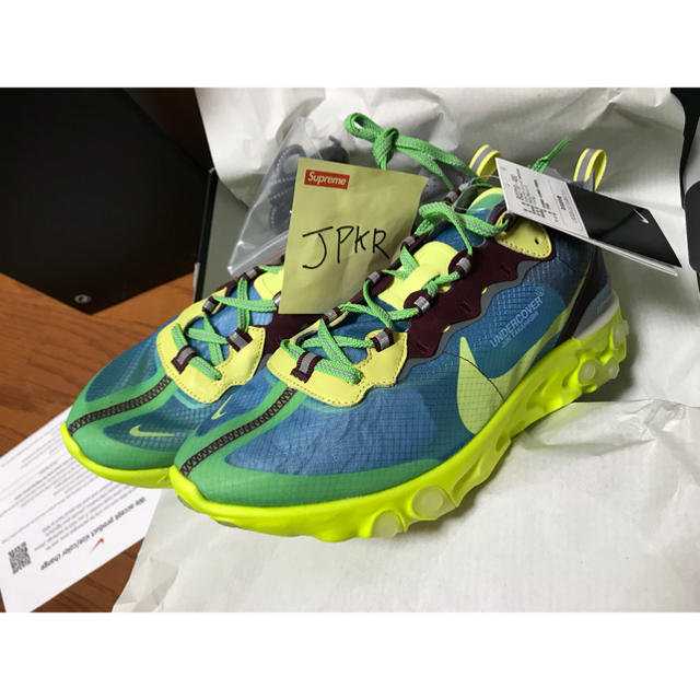 UNDERCOVER(アンダーカバー)のUNDERCOVER × NIKE REACT ELEMENT 87 メンズの靴/シューズ(スニーカー)の商品写真