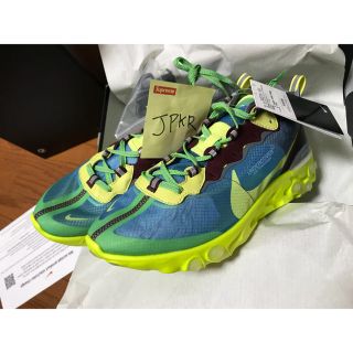 アンダーカバー(UNDERCOVER)のUNDERCOVER × NIKE REACT ELEMENT 87(スニーカー)