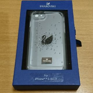 スワロフスキー(SWAROVSKI)の新品☆ スワロフスキー iPhoneケース スワン ☆(モバイルケース/カバー)