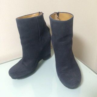 ナインウエスト(NINE WEST)のナインウエスト美品ショートブーツ24.5(ブーツ)