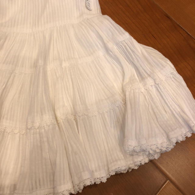 mezzo piano(メゾピアノ)のmezzo piano♡フリルスカート キッズ/ベビー/マタニティのキッズ服女の子用(90cm~)(スカート)の商品写真