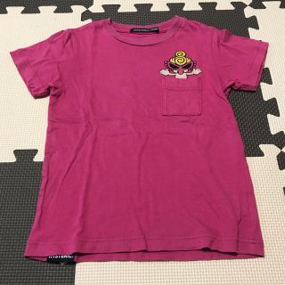 ヒステリックミニ(HYSTERIC MINI)の【SALE】HYSTERIC  MINI -ポケットTシャツ- ピンク(Tシャツ/カットソー)