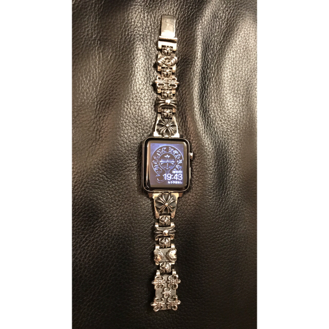 HERMES - クロムハーツ×HERMES Apple Watch Series 3セルラーの HERMES - クロムハーツ×HERMES Apple Watch Series 3セルラーの