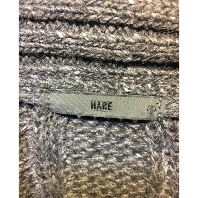 HARE(ハレ)のハレ hare カーディガン ニット メンズのトップス(ニット/セーター)の商品写真