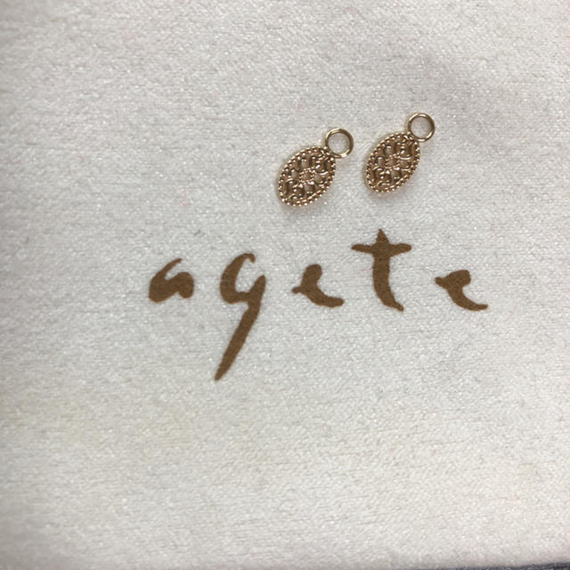 agete(アガット)のagate アガット ピアスチャーム レディースのアクセサリー(チャーム)の商品写真