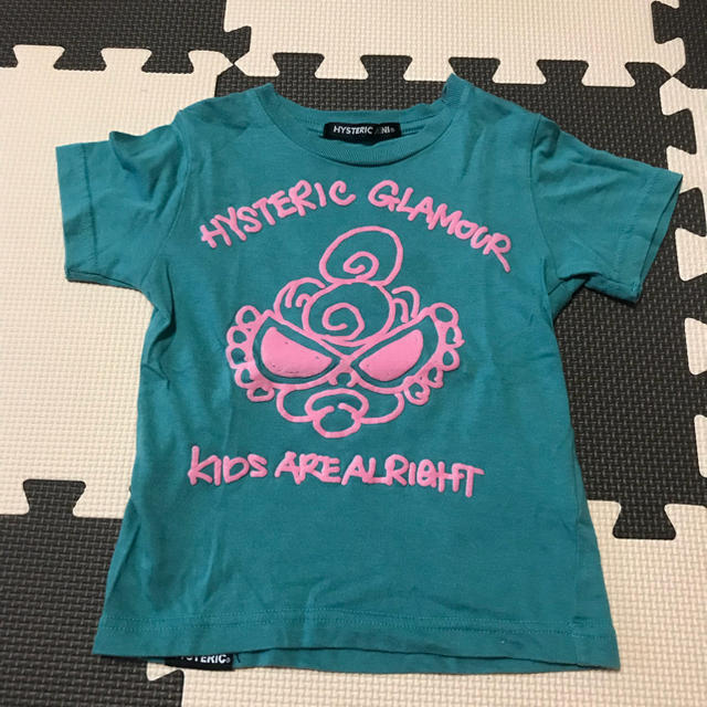 HYSTERIC MINI(ヒステリックミニ)のHYSTERIC  MINI -ぷくぷくTシャツ- グリーン キッズ/ベビー/マタニティのキッズ服女の子用(90cm~)(Tシャツ/カットソー)の商品写真