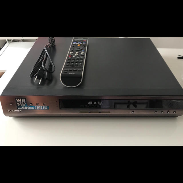 東芝(トウシバ)の東芝 RD-X5 スマホ/家電/カメラのテレビ/映像機器(DVDレコーダー)の商品写真