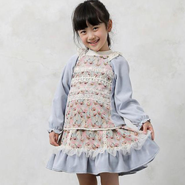 Souris(スーリー)のsouris スーリー ワンピース、トレーナー 95 キッズ/ベビー/マタニティのキッズ服女の子用(90cm~)(ワンピース)の商品写真