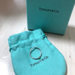 ティファニー(Tiffany & Co.)のエルサ・ペレッティ ウェーブ シングル ロウ ダイヤモンド プラチナ950(リング(指輪))