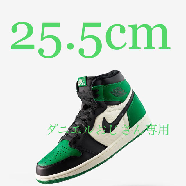 NIKE Air Jordan 1 og green US7.5 25.5cm